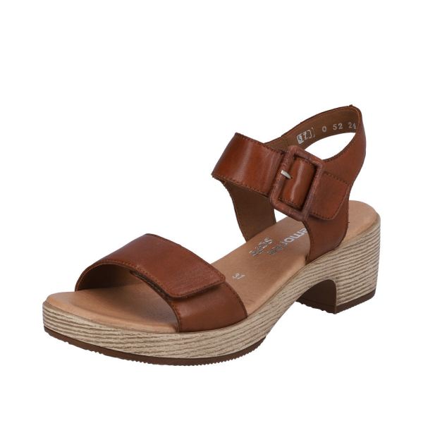 Remonte Women's sandals | Style D0N52 Dress Sandal - Brown