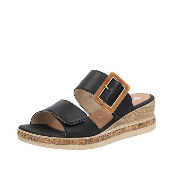 Remonte Women's sandals | Style D3068 Dress Mule - Black