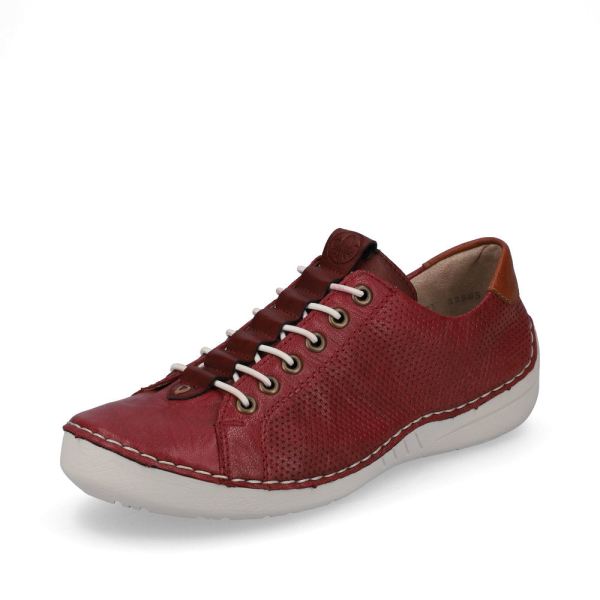 Rieker Quick Ship Women's shoes | Style 52585 Casual Slip-on - Red