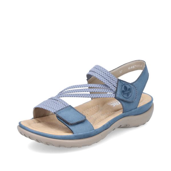 Rieker Quick Ship Women's sandals | Style 64870 Athletic Sandal - Blue