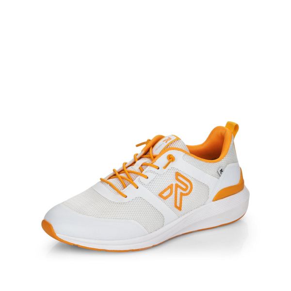 Rieker Quick Ship EVOLUTION Women's shoes | Style 40102 Athletic Lace-up - White Combination
