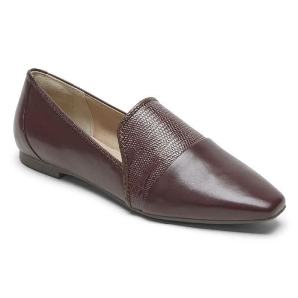 ROCKPORT WOMEN'S TOTAL MOTION LAYLANI ACCENT LOAFER-OXBLOOD