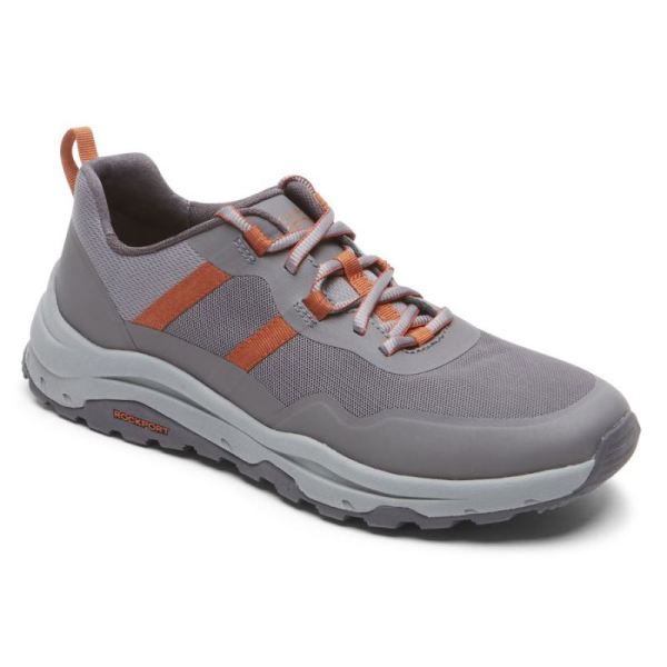 ROCKPORT MEN'S XCS BIRCHFIELD SPORT TREKKER-STEEL GREY