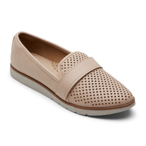 ROCKPORT WOMEN'S STACIE PERFORATED LOAFER-PINK