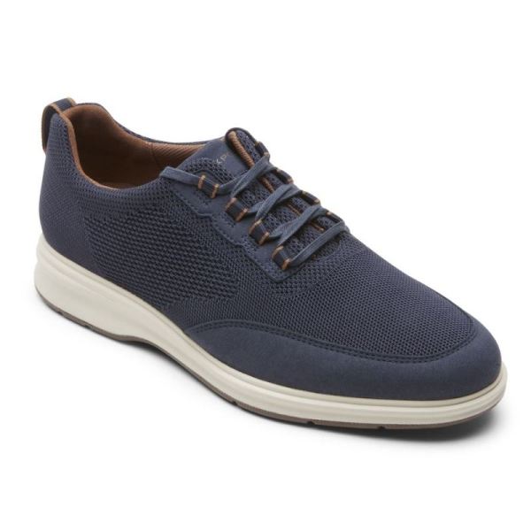 ROCKPORT MEN'S TOTAL MOTION CITY MESH OXFORD-NEW DRESS BLUES