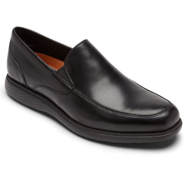 ROCKPORT MEN'S GARETT VENETIAN LOAFER-BLACK