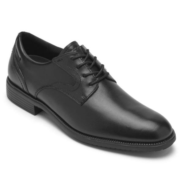 ROCKPORT MEN'S TOTAL MOTION DRESSPORT PLAIN TOE OXFORD-BLACK