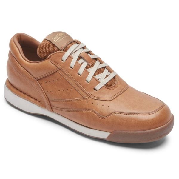 ROCKPORT MEN'S 7100 PROWALKER LIMITED EDITION SHOE-TAN LEATHER