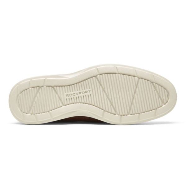ROCKPORT MEN'S DRESSPORTS 2 GO PLAIN TOE-NEW CARAMEL