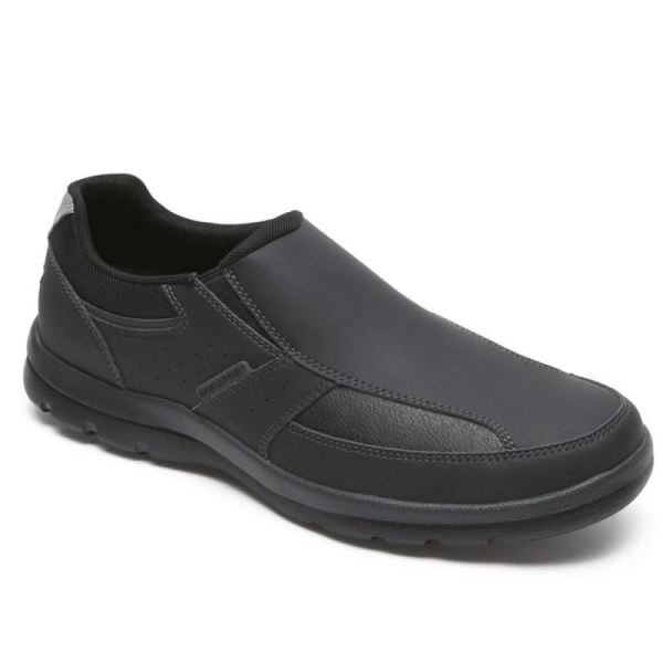 ROCKPORT GET YOUR KICKS SLIP-ON-BLACK