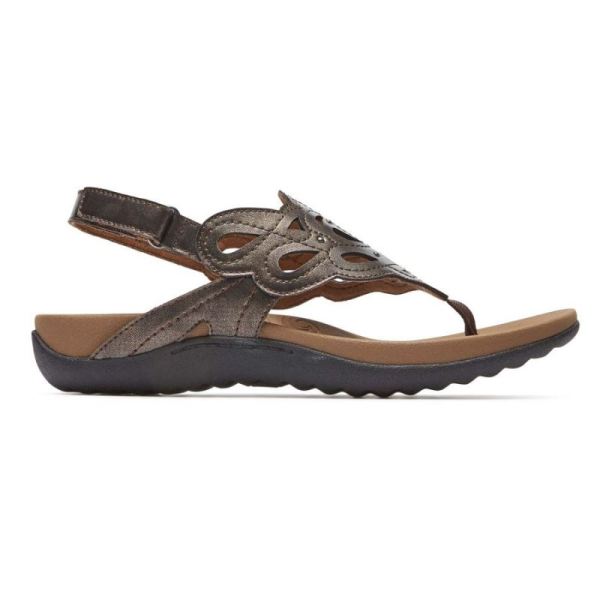 ROCKPORT RIDGE SLING SANDAL-BRONZE