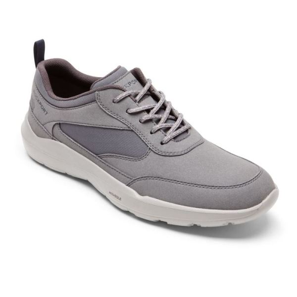 ROCKPORT MEN'S TRUFLEX EVOLUTION SNEAKER-STEEL GREY