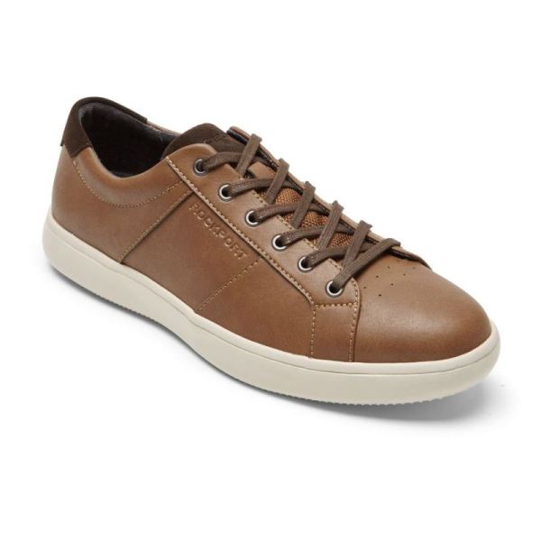 ROCKPORT MEN'S JARVIS LACE-TO-TOE SNEAKER-TAN