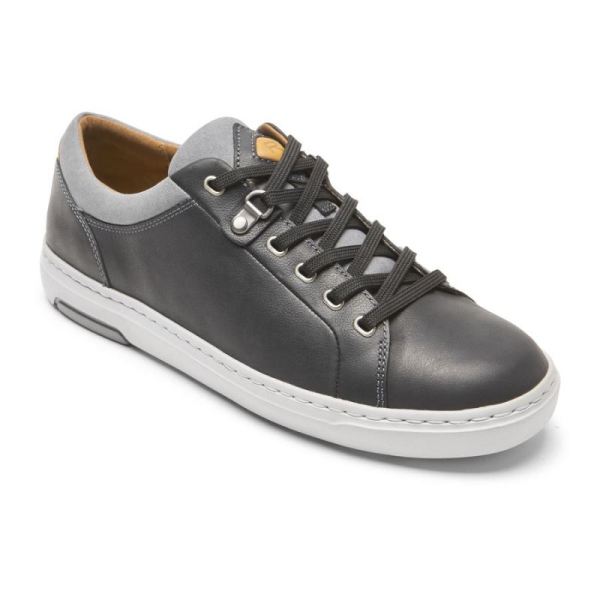 ROCKPORT MEN'S PULSETECH CUPSOLE SNEAKER-BLACK LEATHER II