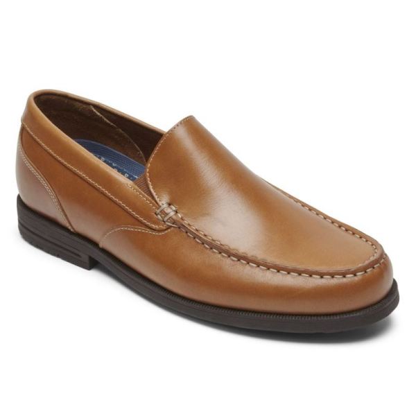 ROCKPORT MEN'S PRESTON VENETIAN LOAFER-TAN