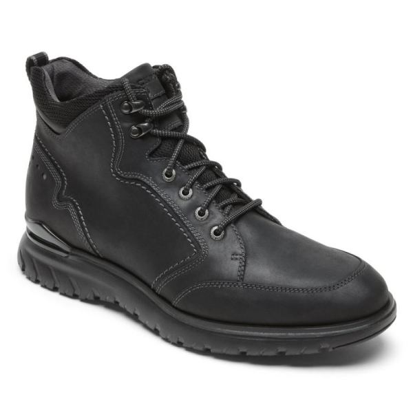 ROCKPORT MEN'S TOTAL MOTION SPORT BOOT-WATERPROOF-BLACK