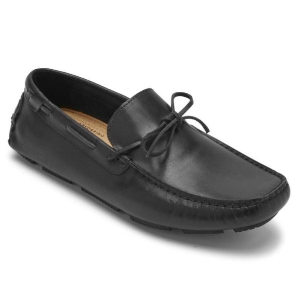 ROCKPORT MEN'S RHYDER TIE LOAFER-BLACK