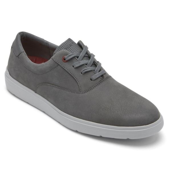 ROCKPORT MEN'S TOTAL MOTION LITE CVO SNEAKER-STEEL GREY NUBUCK