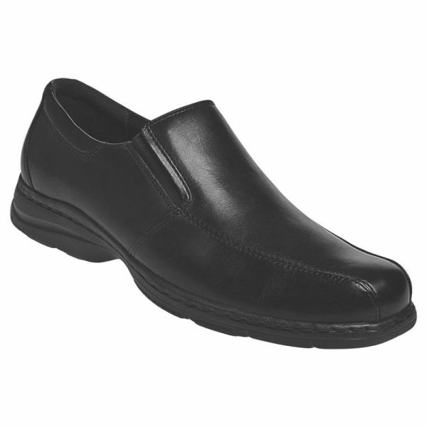 ROCKPORT BLAIR SLIP-ON-BLACK