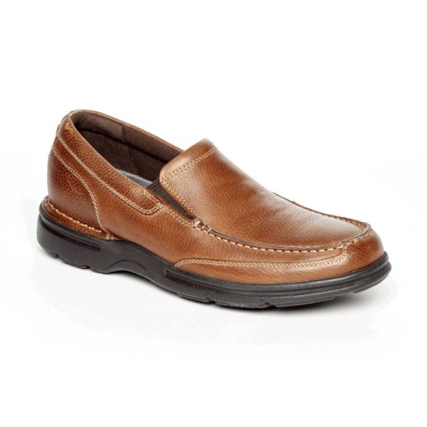 ROCKPORT PROWALKER EUREKA PLUS SLIP-ON-BRIDLE BROWN