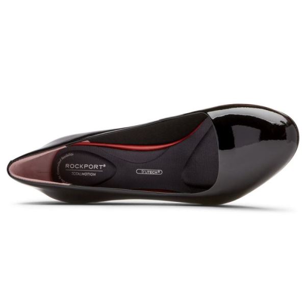ROCKPORT WOMEN'S TOTAL MOTION ARABELLA HEEL-BLACK PATENT