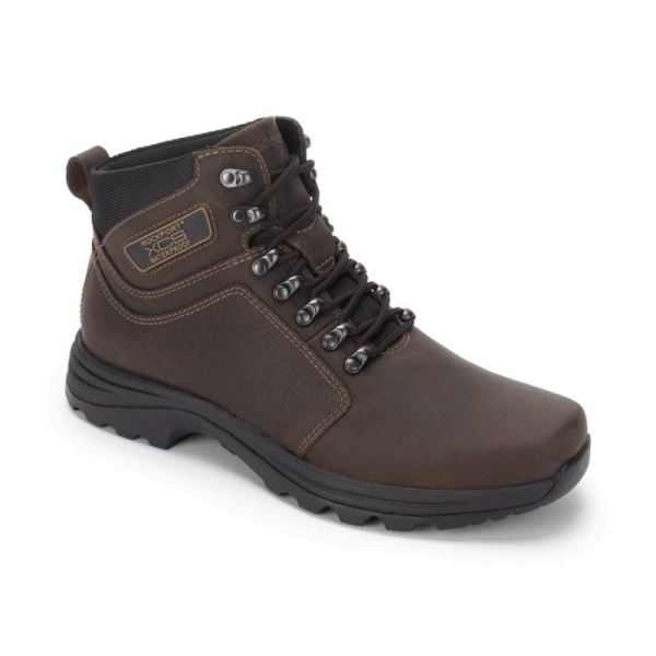 ROCKPORT COLD SPRINGS WATERPROOF ELKHART BOOT-TAN/SAND
