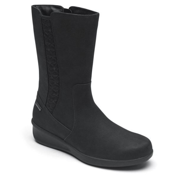 ROCKPORT FAIRLEE MID BOOT-BLACK