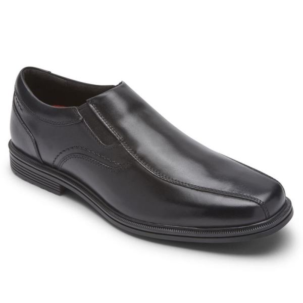 ROCKPORT MEN'S TAYLOR WATERPROOF SLIP-ON-BLACK