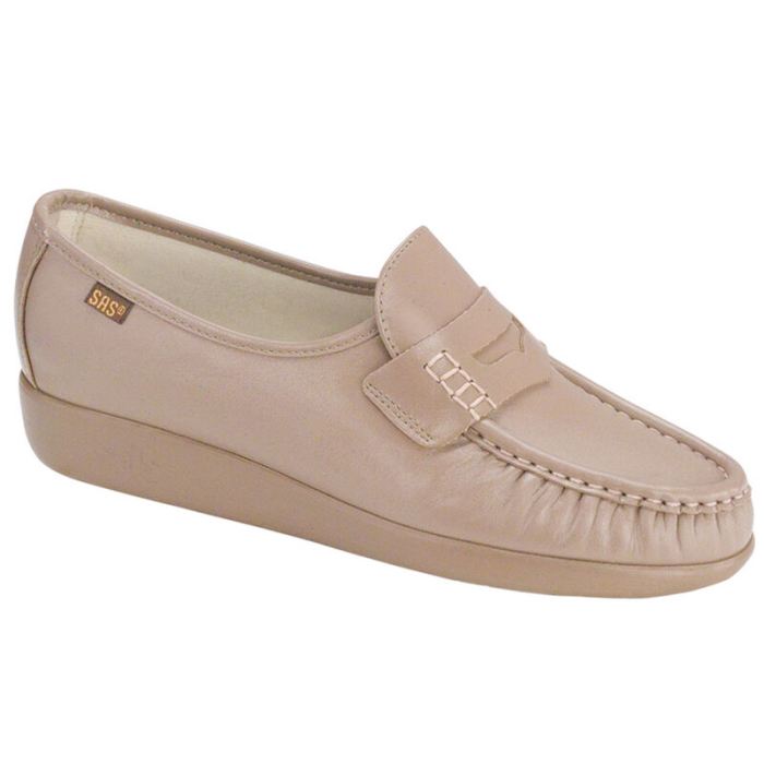 SAS Women's Classic Slip On Loafer-Mocha