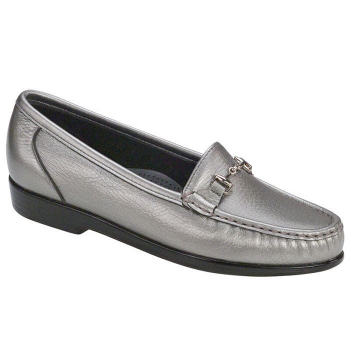 SAS Women's Metro Slip On Loafer-Pewter