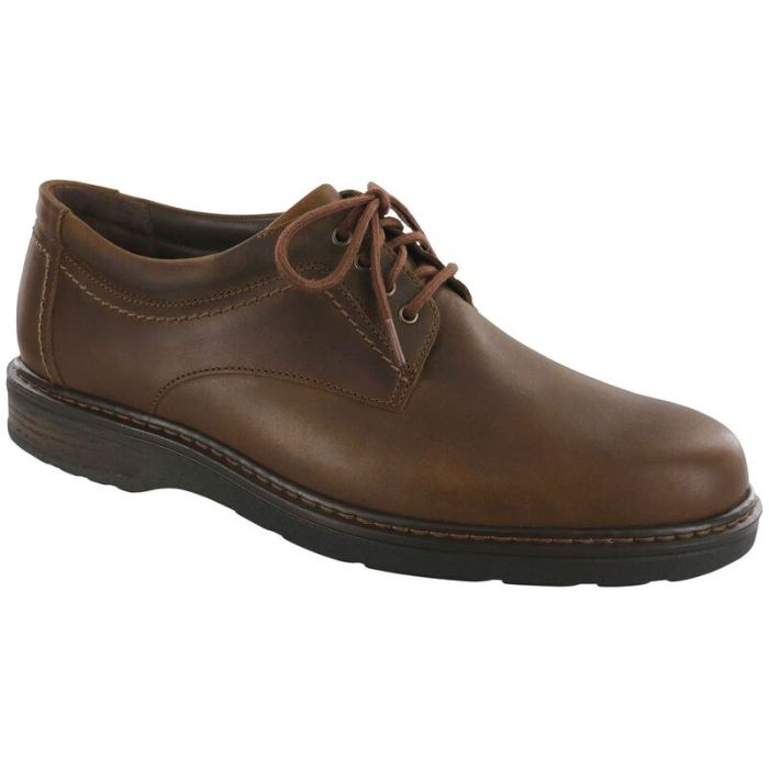 SAS Men's Aden Lace Up Oxford-Brown