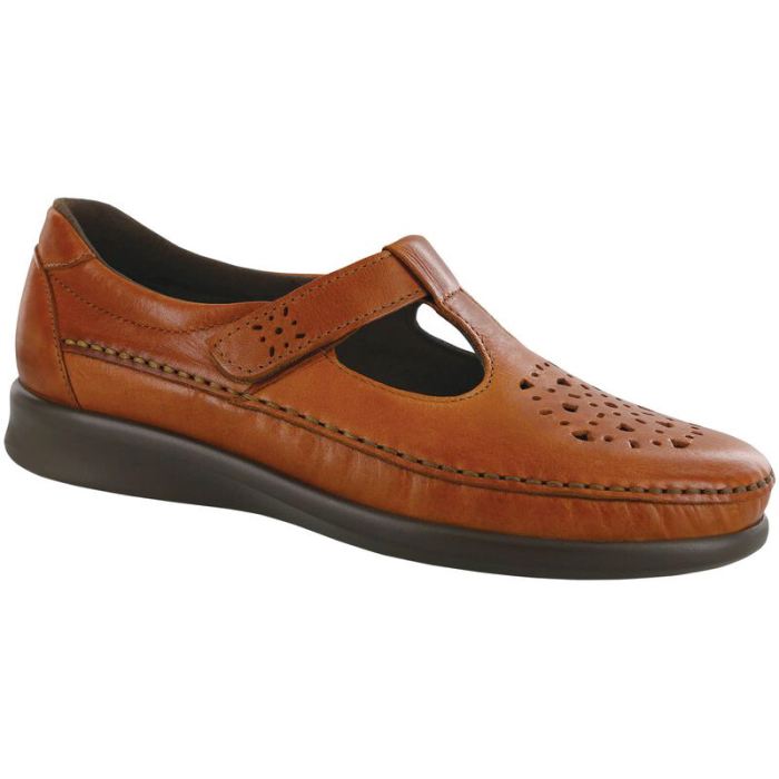 SAS Women's Willow Slip On Loafer-Chestnut