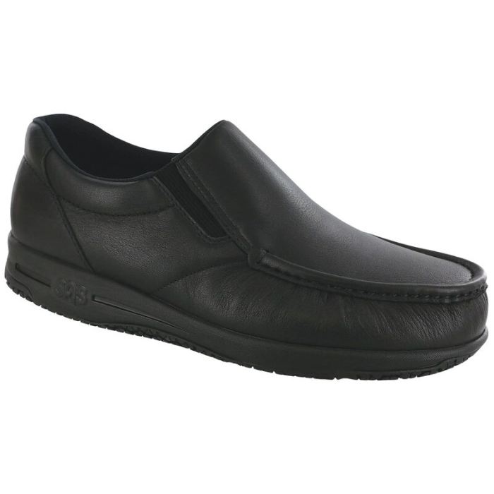 SAS Men's Navigator Non Slip Loafer-Matte Black