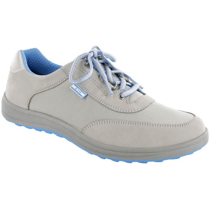 SAS Women's Sporty Lace Up Sneaker-Silver