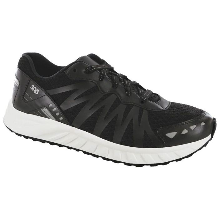 SAS Women's Tempo Lace Up Sneaker-Black