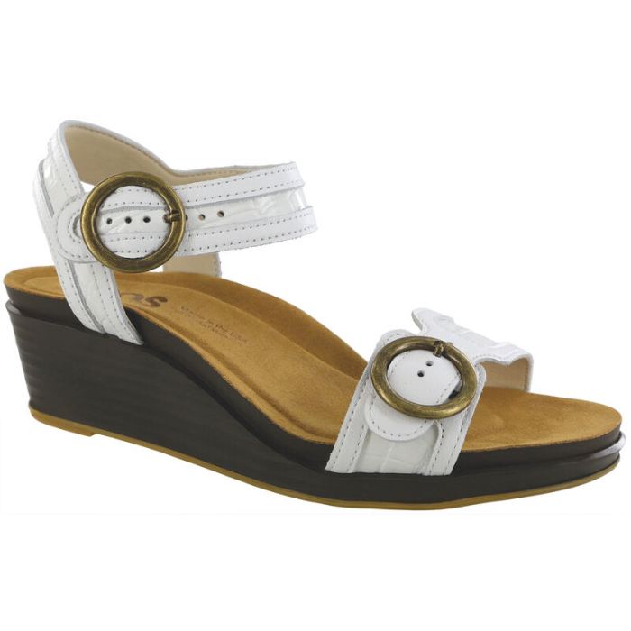 SAS Women's Seight Wedge Sandal-Opal