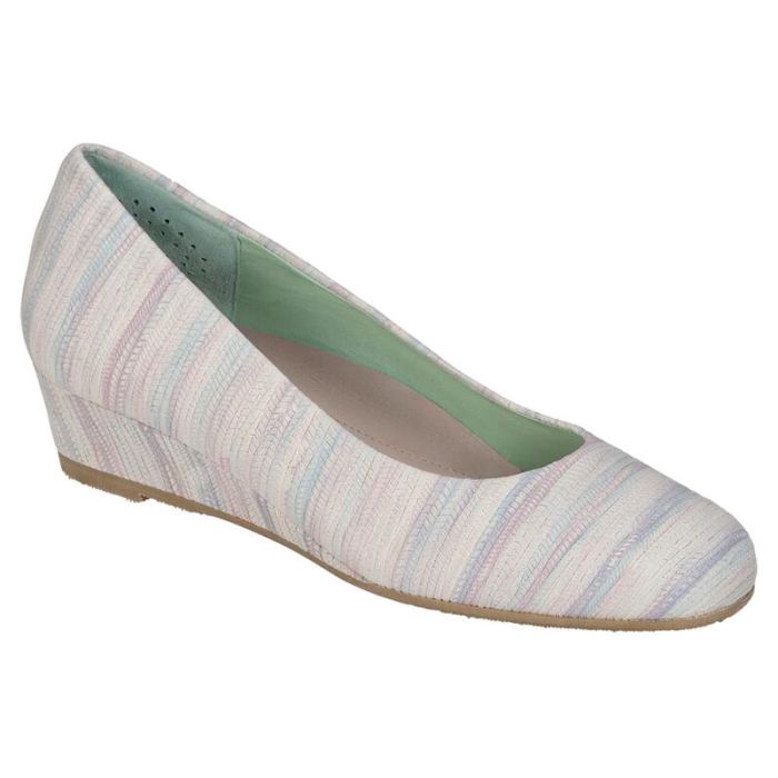 SAS Women's Sofia Wedge Pump-Pastel Multi