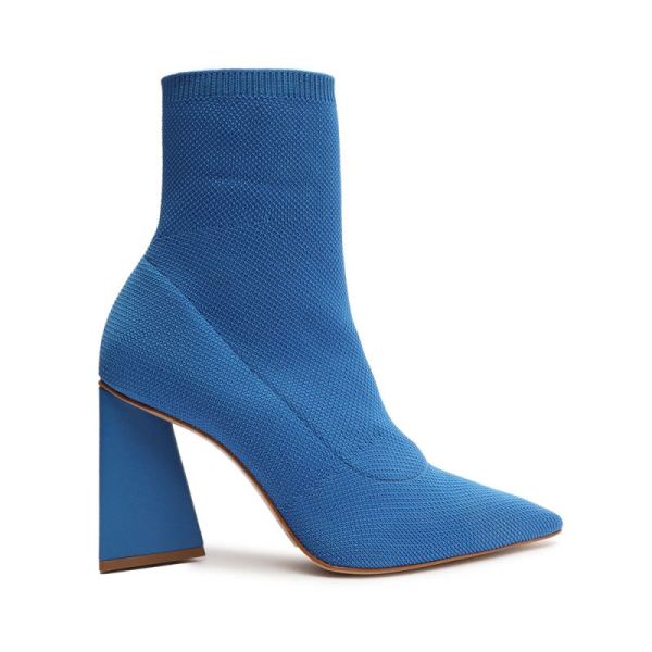 Schutz | Marila Knit Bootie-True Blue