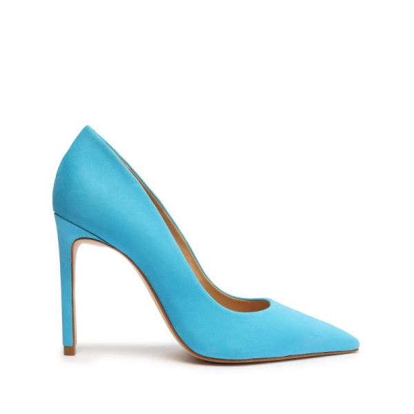 Schutz | Lou Nubuck Pump-True Blue