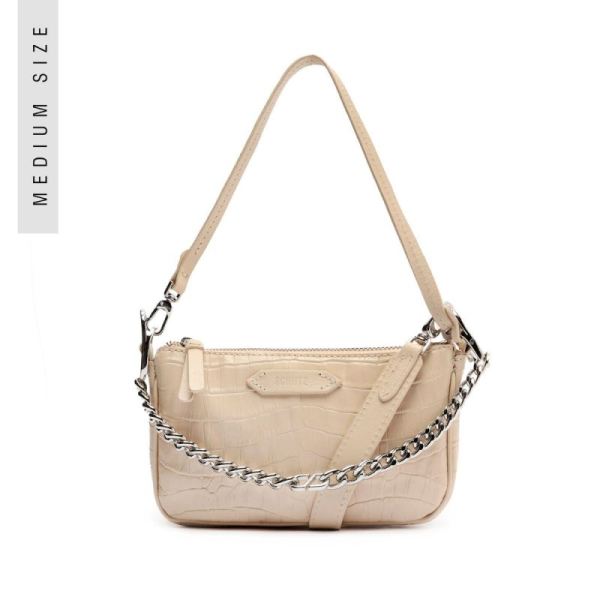 Schutz | Crossbody Emmy Handbag-Eggshell