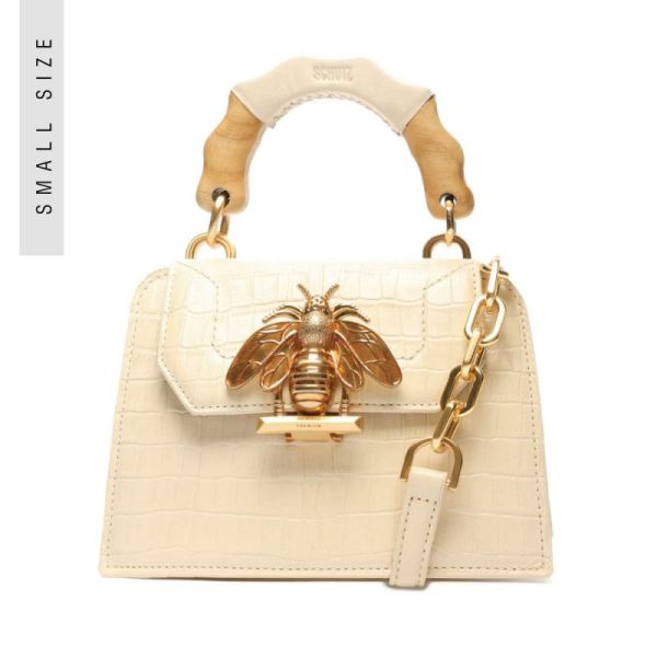 Schutz | Crossbody Believe Handbag-Eggshell