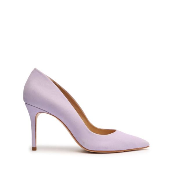 Schutz | Lou Lo Nubuck Pump-Smoky Grape