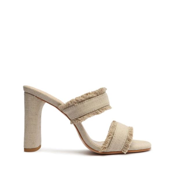 Schutz | Amely Fabric Sandal-Oyster