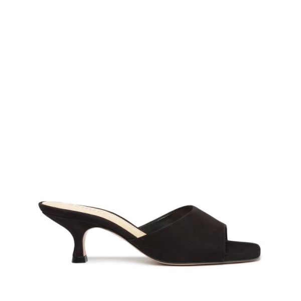 Schutz | Dethalia Leather Sandal-Black