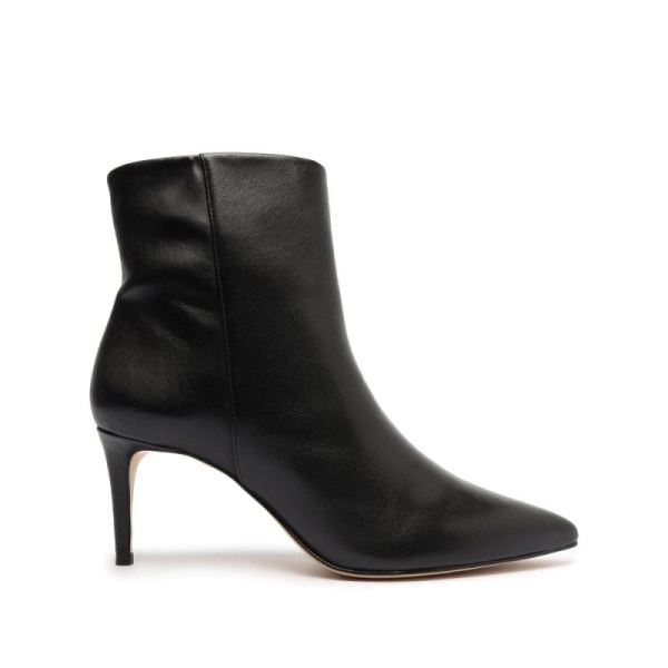 Schutz | Mikki Mid Leather Bootie-Black