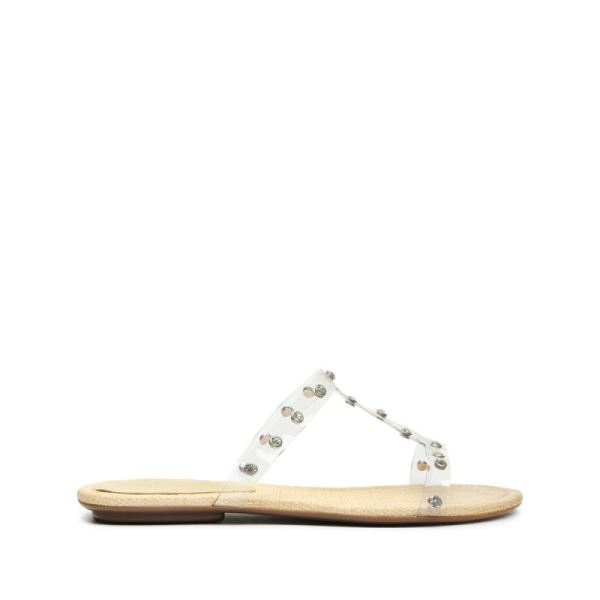 Schutz | Loretta Vinyl Sandal-Transparent