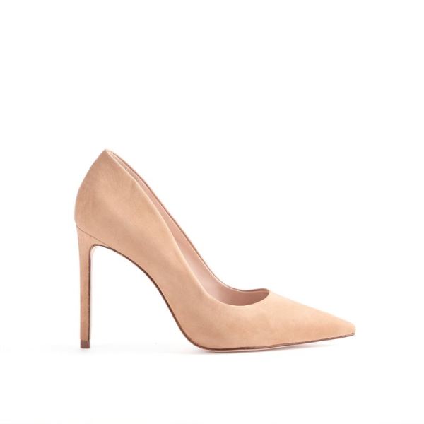Schutz | Lou Pump: Classic Shoe with a Pointed Toe -Honey Beige