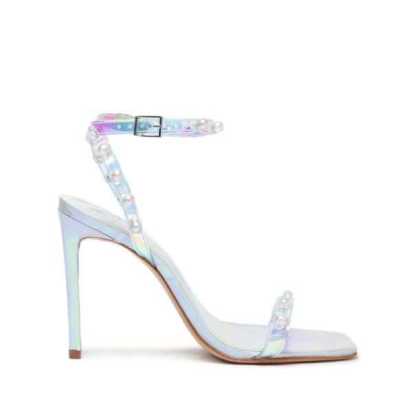 Schutz | Pietra Vinyl Sandal-Rainbow