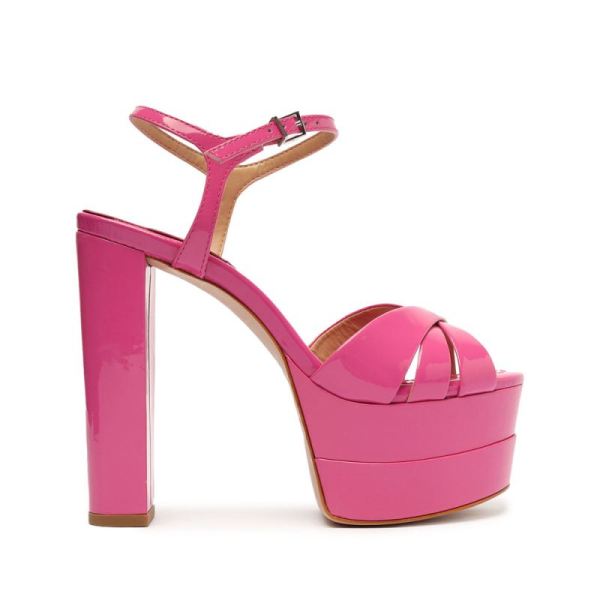 Schutz | Keefa High Patent Sandal-Pink