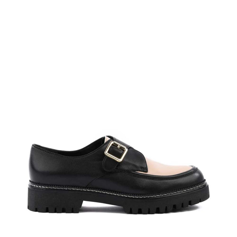 Free Delivery Seychelles | For Women | Catch Me Loafer-Black/Off White